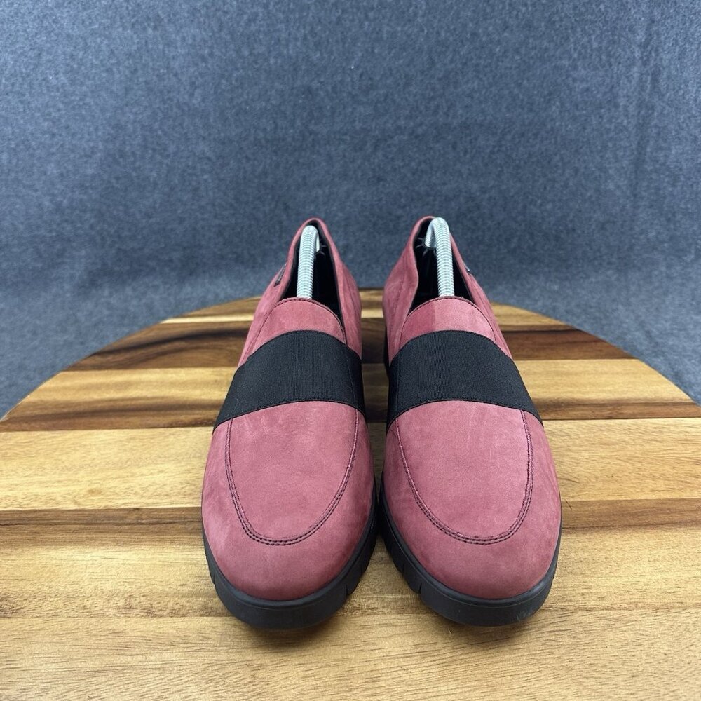 Mephisto Women’s LORIANE Flats Leather Slip On Loafers Red Size 7.5 - Picture 3 of 12